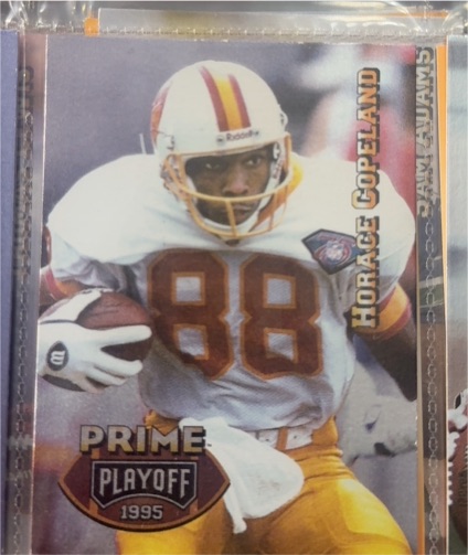 1995 Playoff Prime #122 Horace Copeland — front