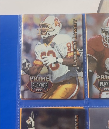 1995 Playoff Prime #133 Lawrence Dawsey — front