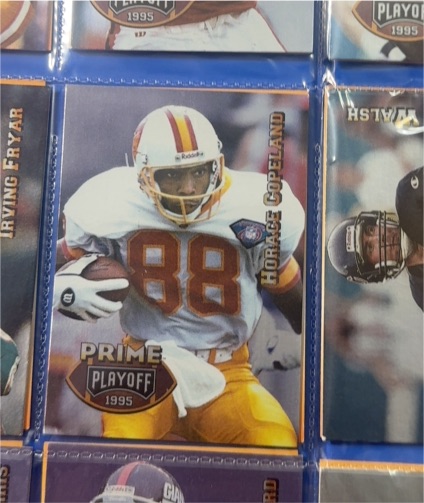 1995 Playoff Prime #88 Horrace Copeland — front