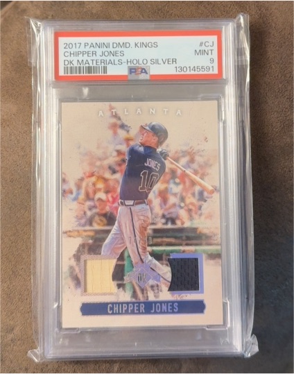 2017 Panini Diamond Kings #CJ Chipper Jones — front