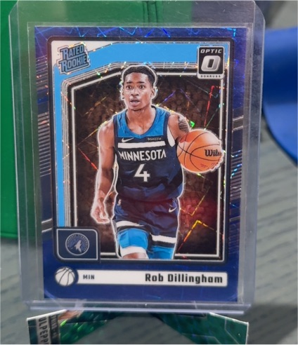 2024-25 Panini Donruss Optic #259 Rob Dillingham — front
