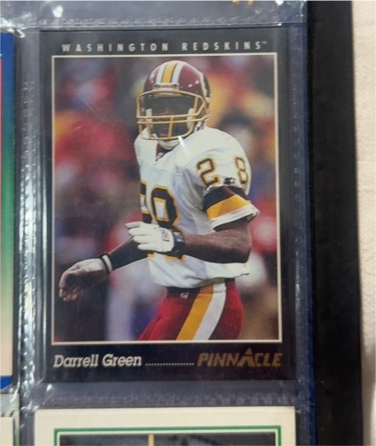 1993 Pinnacle #337 Darrell Green — front