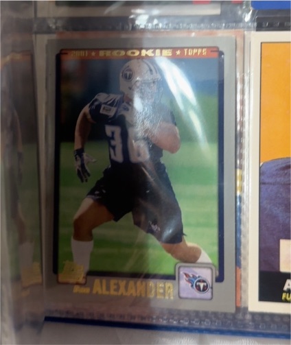 2001 Topps #349 Dan Alexander — front