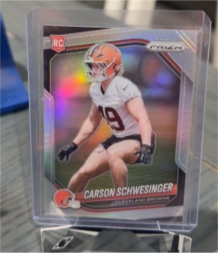 2025 Panini Prizm #384 Carson Schwesinger — front