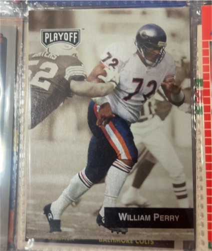 1993 Playoff #235 William Perry — front