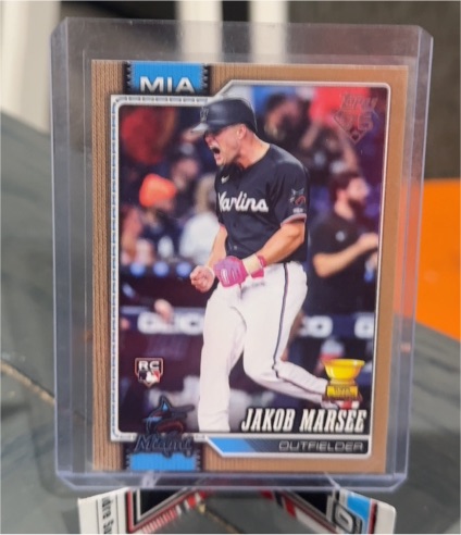 2026 Topps Series 1 #37 Jakob Marsee — front