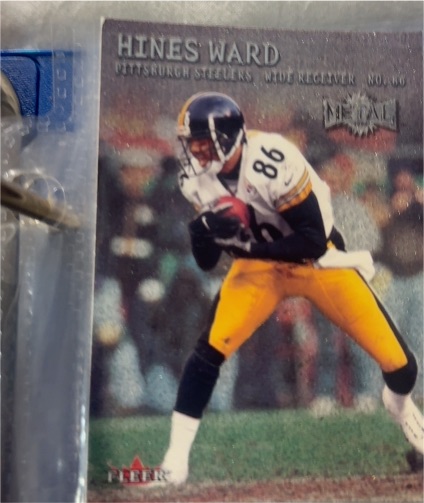 2000 Fleer Metal #180 Hines Ward — front
