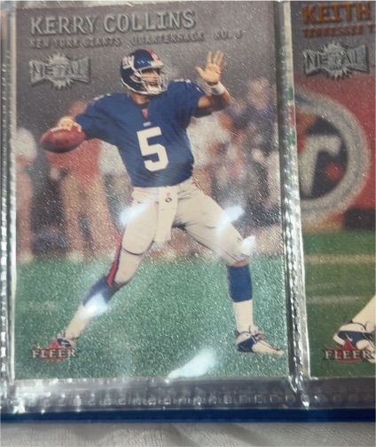 2000 Fleer Metal #68 Kerry Collins — front