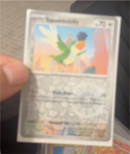 2023 Pokemon TCG SV10: Destined Rivals #160 Squawkabilly — front