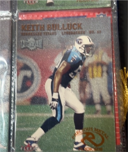 2000 Fleer Metal #220 Keith Bulluck — front
