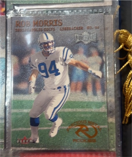 2000 Fleer Metal #241 Rob Morris — front