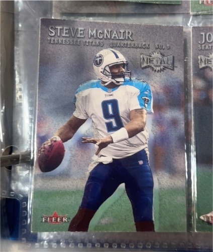 2000 Fleer Metal #192 Steve McNair — front