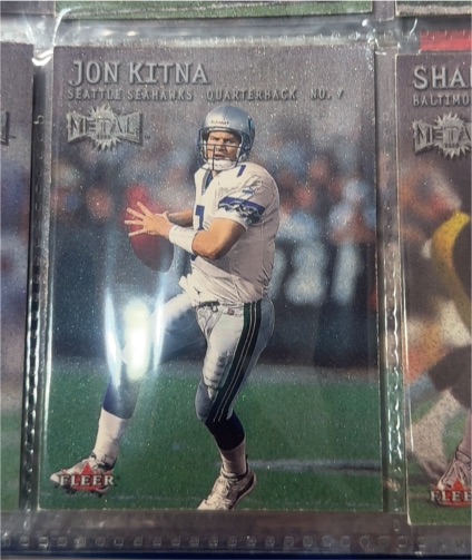 2000 Fleer Metal #21 Jon Kitna — front