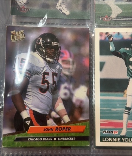 1992 Fleer Ultra #47 John Roper — front