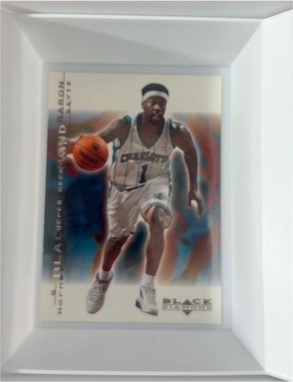 2000-01 Upper Deck Black Diamond #9 Baron Davis — front