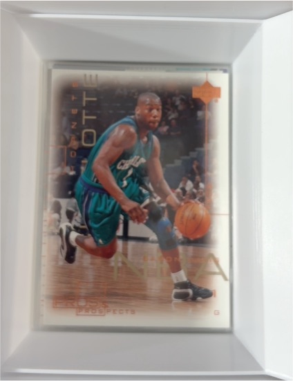 2000-01 Upper Deck Pros and Prospects #7 Baron Davis — front