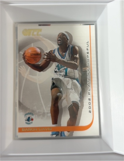 2002 Upper Deck 2002 Playoff Hopeful Baron Davis — front