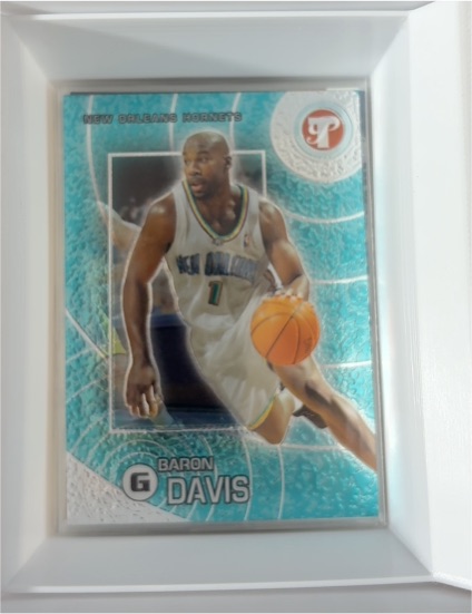 2002-03 Topps Pristine #27 Baron Davis — front