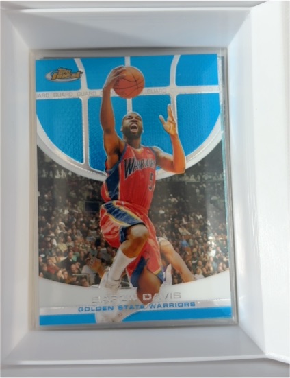 2005-06 Topps Finest #78 Baron Davis — front