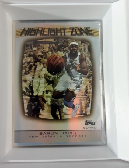 2003-04 Topps Highlight Zone #HZ-12 Baron Davis — front