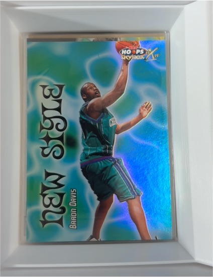 1999-00 Skybox NBA Hoops X #NS5 Baron Davis New Style — front