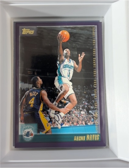 2000-01 Topps #94 Baron Davis — front