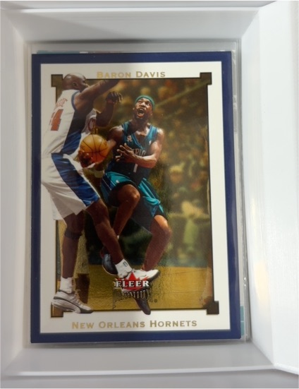 2002-03 Fleer Premium #34 Baron Davis — front