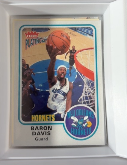 2002-03 Fleer Platinum #135 Baron Davis — front