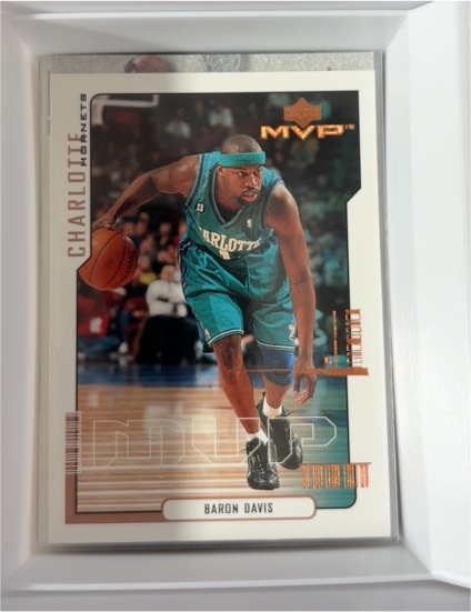 2000-01 Upper Deck MVP #21 Baron Davis — front