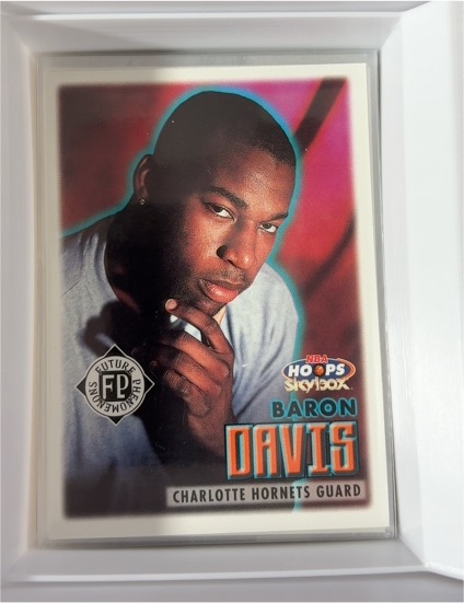 1999-00 Skybox NBA Hoops #169 Baron Davis — front