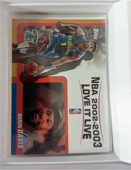 2003-04 Topps #LL-BD Baron Davis Love it Live — front