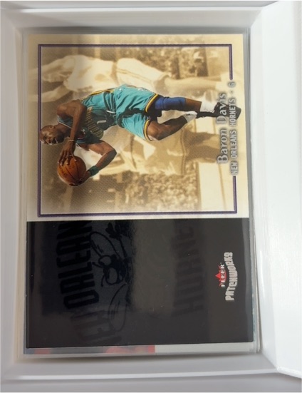 2003-04 Fleer Patchworks #53 Baron Davis — front