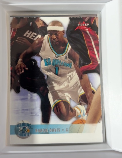 2003-04 Fleer Focus #62 Baron Davis — front