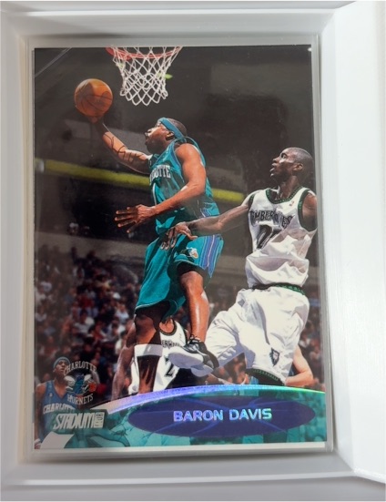 1999-00 Topps Stadium Club Chrome #134 Baron Davis — front