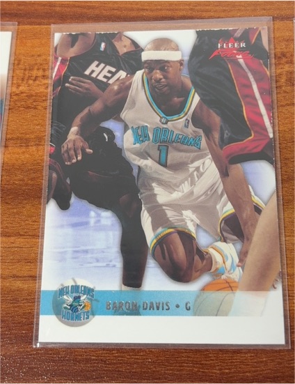 2003-04 Fleer Focus #62 Baron Davis — front