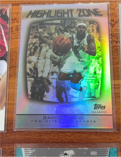 2003-04 Topps Highlight Zone #HZ-12 Baron Davis — front