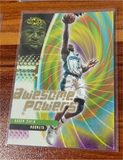 2000 Upper Deck Ionix Awesome Powers #AP-13 Baron Davis — front