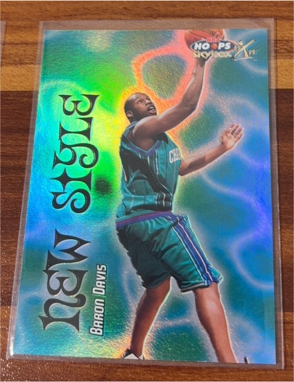 1999-00 Skybox NBA Hoops X New Style #NS5 Baron Davis — front