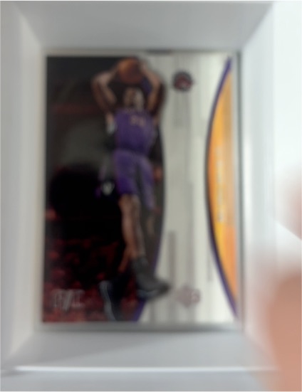 2001 Upper Deck Ovation #82 Vince Carter — front