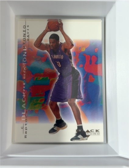2000-01 Upper Deck Black Diamond #81 Antonio Davis — front