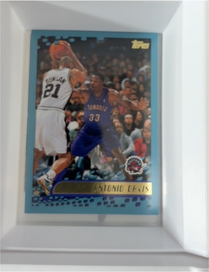 2001-02 Topps Chrome #107 Antonio Davis — front