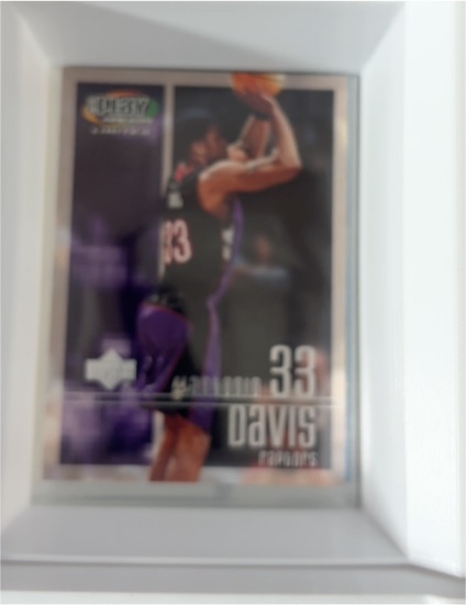 1999-00 Upper Deck #33 Antonio Davis — front