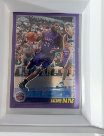 2000-01 Topps Chrome Refractors #60 Antonio Davis — front