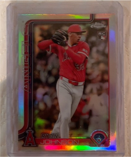 2025 Topps Chrome Update #USC116 Ryan Johnson — front
