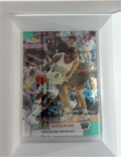 1999-00 Topps Finest #216 Michael Dickerson — front