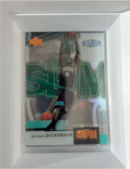 2000-01 Upper Deck Slam #58 Michael Dickerson — front