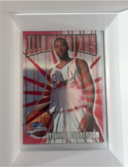 1998-99 Fleer Brilliants #11I Michael Dickerson Illuminators — front