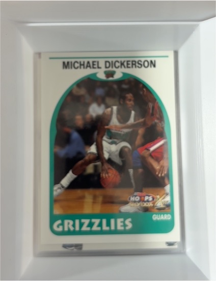 1999-00 Hoops Decade #123 Michael Dickerson Vancouver Grizzlies — front