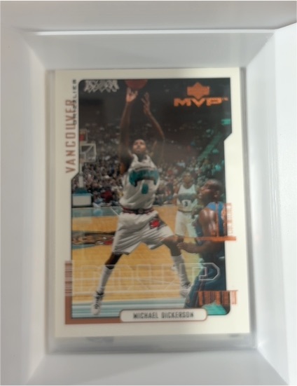 2000-01 Upper Deck MVP #178 Michael Dickerson — front