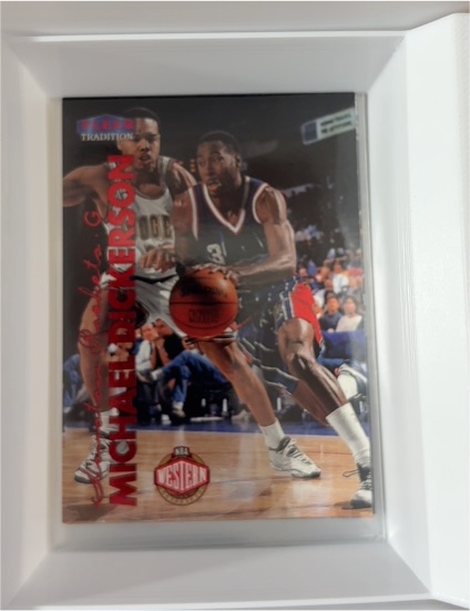 1999-00 Fleer Tradition #47 Michael Dickerson — front